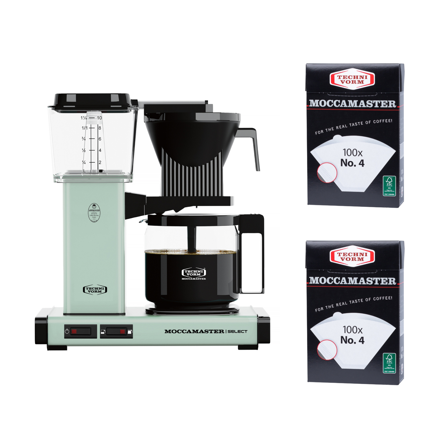 Moccamaster KBG 741 Select - Pastel Green - Coffeedesk